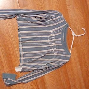 This nice blue 💙 shirt that's nice and comfortabl